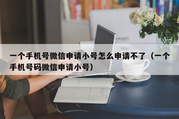 一个手机号微信申请小号怎么申请不了（一个手机号码微信申请小号）