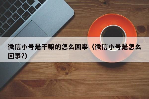 微信小号是干嘛的怎么回事（微信小号是怎么回事?）