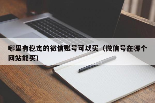 哪里有稳定的微信账号可以买（微信号在哪个网站能买）