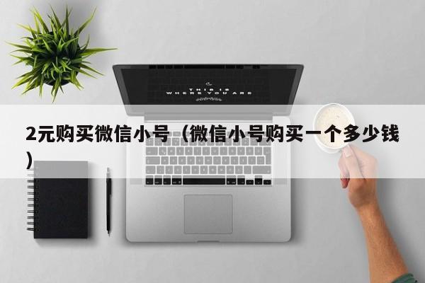 2元购买微信小号（微信小号购买一个多少钱）