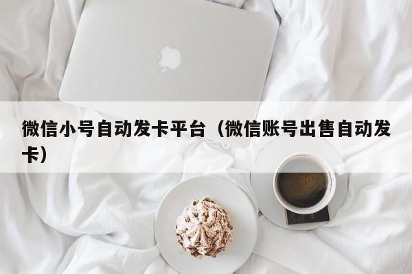微信小号自动发卡平台（微信账号出售自动发卡）