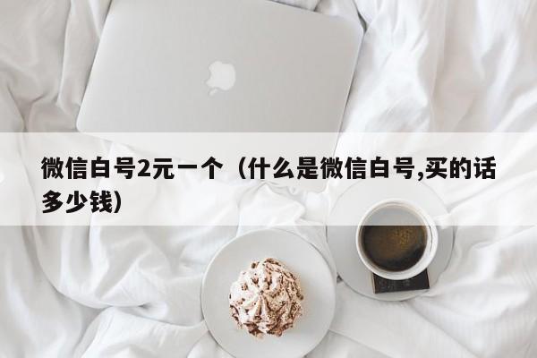 微信白号2元一个（什么是微信白号,买的话多少钱）