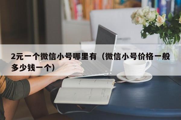 2元一个微信小号哪里有（微信小号价格一般多少钱一个）