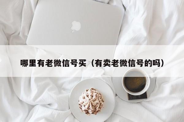 哪里有老微信号买（有卖老微信号的吗）
